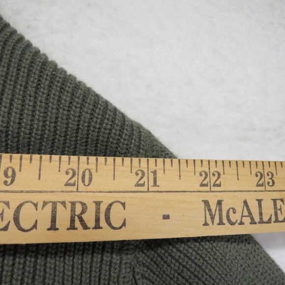 Eddie Bauer Sweater Mens 3XL Tall Green Cotton Thermal Henley Pullover Outdoors - Picture 7 of 9